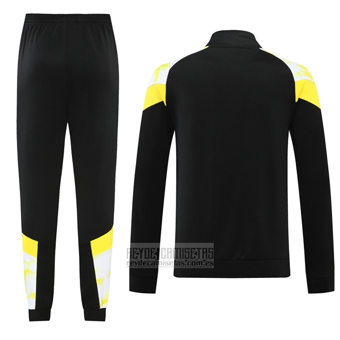 Chandal de Chaqueta del Borussia Dortmund 2022-2023 Negro